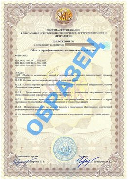 Приложение 1 Тосно Сертификат ГОСТ РВ 0015-002